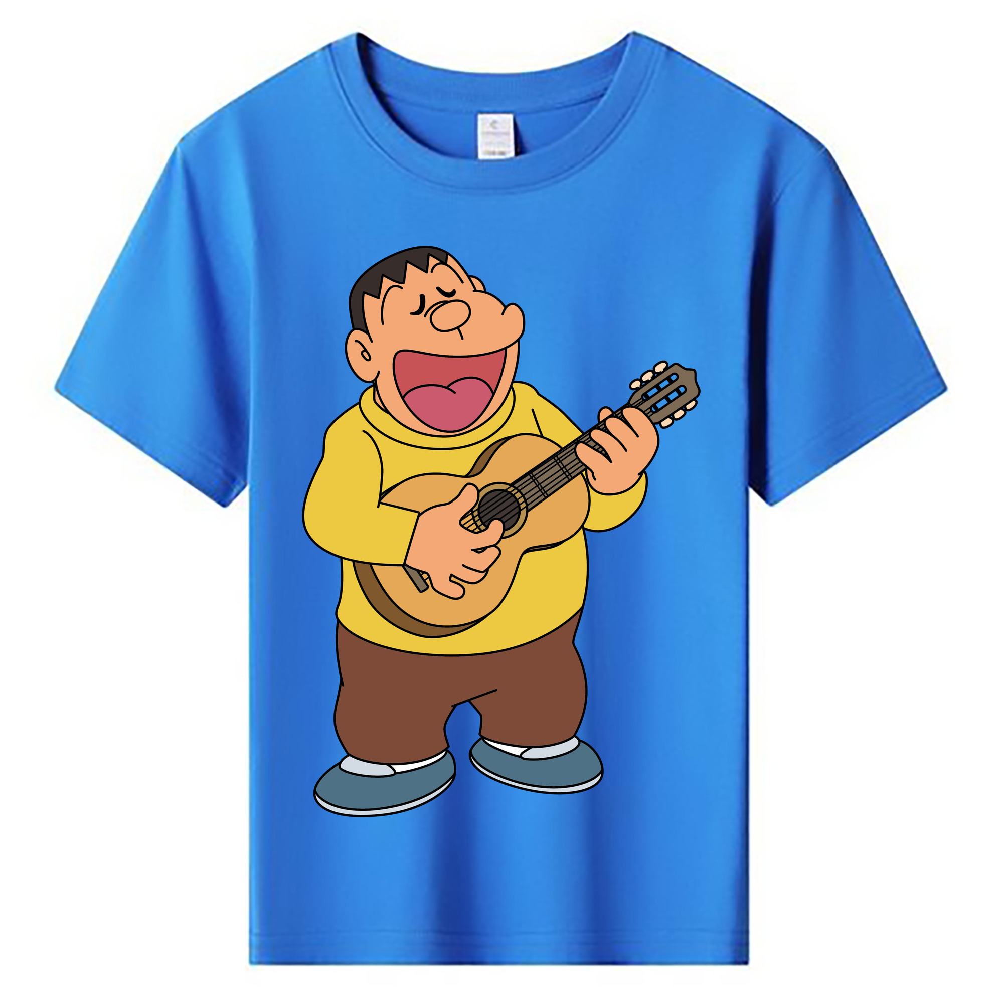 （画像用） ドラえもん 剛田武 Doraemon Gouta Takeshi 綿100％キッズTシャツ（フロントプリント）